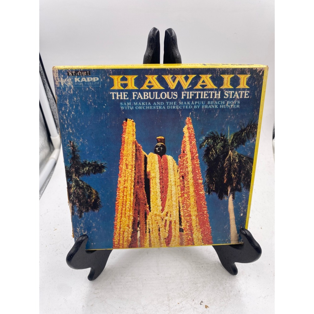 Kapp Hawaii The Fabulous Fiftieth State Reel to Reel Tape Sam Makia Vintage Fair
